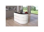 Theke Cento 1, bestehend aus 90 Grad Eckelement und gerader Theke, Breite 1800 mm