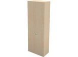 Schäfer Shop Genius Garderobenschrank TETRIS WALL, 2 Fachboden, Türanschlag rechts, B 800 x T 440 x H 2250 mm, Ahorn-Dekor