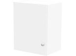 Schäfer Shop Genius Aufsatzschrank TETRIS WALL, 2 Ordnerhöhen, Türanschlag links, B 600 x T 440 x H 740 mm, weiss