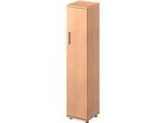 Schäfer Shop Genius Flügeltürenschrank TETRIS WOOD, 5 OH, B 400 x T 421 x H 1910 mm, Höhe inkl. Gleiter, Tür rechts