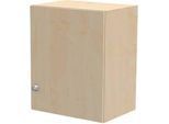 Schäfer Shop Genius Aufsatzschrank TETRIS WALL, 2 Ordnerhöhen, Türanschlag rechts, B 600 x T 440 x H 740 mm,