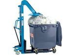 Müllpresse HanseLifter® LiftPress LP1100, inkl. Hochhubwagen SDJ 1016, für Standard-Müllcontainer mit Volumen 800-1100 l