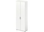 Schäfer Shop Genius Garderobenschrank TETRIS WOOD, 6 OH, H 2270 mm, Höhe inkl. Gleiter, weiss