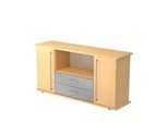 Sideboard mit 2 Schubladen, Ahorn