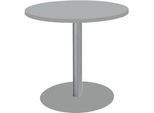 Schäfer Shop Select Tisch mit Tellerfuss, ø 800 x H 717 mm, lichtgrau