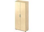 Schäfer Shop Pure Flügeltürenschrank Proplana, 5 Ordnerhöhen, Breite 800 mm, abschliessbar, Buche-Dekor