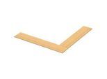 Thekentop Tool, eckig, Buche-Dekor