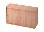 Schiebetürenschrank TOPAS LINE, 2 OH, Nussbaum/Nussbaum
