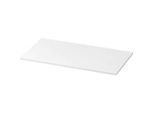 Abdeckplatte TOPAS LINE, für Regale und Schränke, B 805 mm, weiss