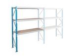Anbaufeld, Weitspannregal Epsivol, 3 Ebenen, B 1800 x T 600 x H 2000 mm