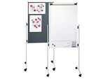 Franken Kombi-Flipchart ECO, B 760 x H 1210 mm, multifunktional, beidseitig, magnethaftend & pinnbar, inkl. Flipchartblockhalter, UMT FC