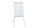 Franken Flipchart U-Act!Line® Standard FC93, Dreibeinstativ, höhenverstellbar, recycelt, magnethaftend, Ablageschale, Tafel 700x1000 mm