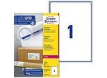AVERY® Zweckform Versandetiketten, ultragrip, 199,6 x 289,1 mm, 100 Stück