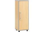 Schäfer Shop Select Aktenschrank Moxxo IQ, Holz, 2 Böden, 3 OH, B 401 x T 362 x H 1115 mm, Ahorn-Dekor