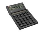 Tischrechner Twen Eco 10, solarbetrieben, 10-stelliges Display, MU- & GT-Funktion