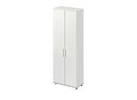 Schäfer Shop Select Schrank Start Off, 6 OH, abschliessbar, B 800 x T 420 x H 2196 mm, Holz, lichtgrau/lichtgrau