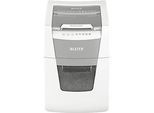 Leitz IQ Autofeed Small Office 100 Aktenvernichter P4, Vollautomatik, Partikelschnitt 4 x 30 mm, 34 l, 100 Blatt Schnittleistung, weiss