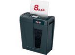 Rexel Secure X8 Aktenvernichter P4, Partikelschnitt 4 x 40 mm, 14 l, 8 Blatt Schnittleistung, Anti-Papierstau-Technologie, schwarz