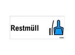 Selbstklebe-Etiketten "Restmüll"