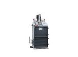 Ballenpresse HSM V-Press 504, 2 vertikale Umreifungen für Ballen bis 60 kg, geeignet für Ballenentnahmewagen, Presskraft 40 kN, Kniehebelverschluss