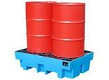 PE-Auffangwannen für 2 x 200 Liter-Fässer