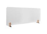 Legamaster Whiteboard-Tischtrennwand Elements, Stahl emailliert, inkl. 2 Fusshalterungen, B 1600 x H 600 x T 11 mm