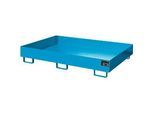 Regalwanne Typ RW/RW 1800, ohne Gitterrost, blau RAL5012