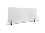 Legamaster Whiteboard-Tischtrennwand Elements, Stahl emailliert, inkl. 2 Tischklemmen, B 1600 x H 600 x T 11 mm