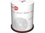 PRIMEON CD-R, bis 52fach, 700 MB/80 min, 100er-Spindel