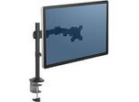 Einzel-Monitorarm Fellowes Reflex, bis 32" Breite, VESA, 360° Drehung, 180° Schwenkung, 45° Neigung, höhenverstellbar, schwarz
