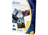MediaRange Fotopapier A4, für Tintenstrahldrucker, hochglänzend, 100 Blatt a 135 g