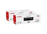 Canon Toner Cartridge 728 schwarz, Doppelpack, original