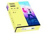 Farbiges Kopierpapier tecno colors, DIN A4, 160 g/m², hellgelb, 1 Paket = 250 Blatt
