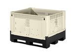 Palettenbox mit Füssen, klappbar, 565 Liter