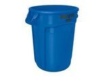 Wertstoffsammler Brute, Polyethylen, rund, 75 l, blau