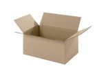 Wellpappe-Faltkarton - 1-wellig - L 300 x B 215 x H 140 mm - braun - Verkauf pro Stück