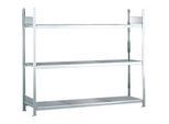 Weitspannregal Grundregal WS2000 - H2000 x B2250 x T800 mm, 3 Ebenen, Stahl