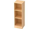 Regal ULM, 3 OH, B 406 x T 400 x H 1270 mm, Nussbaum-Dekor