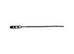 Blitzbinder, 140 x 3,5 mm, schwarz