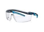 Bügelbrille Uvex astrospec 2.0, EN 166, EN 170, Polycarbonat klar, Rahmen blau/hellblau, 5 Stück