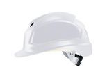 Schutzhelm Uvex pheos B-WR, EN 397, Schirm & Belüftung, Grössen 52-61, weiss
