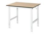 Arbeitstisch, MDF-Platte, B 1000 x T 800 x H 760-1080 mm