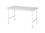RAU Arbeitstisch, Melamin-Platte, 1500 x 800 x 800-850 mm