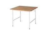 RAU Arbeitstisch, Buche-Platte, 1000 x 800 x 800-850 mm