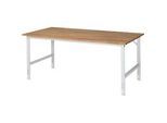 RAU Arbeitstisch, Buche-Platte, B 2000 x T 1000 x H 760-1080 mm