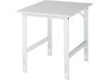 Arbeitstisch, Melamin-Platte, B 750 x T 1000 x H 760-1080 mm