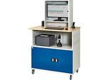 Computer-Station Typ 6018, B 1100 x T 800 x H 1810 mm, fahrbar