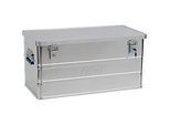 Transportbox Alutec CLASSIC 93, Aluminium, 93 l, L 775 x B 385 x H 375 mm, Zylinderschlösser