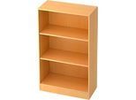Regal TARVIS, 3 OH, B 800 x T 400 x H 1270 mm, Buche-Dekor