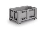 Industriebox, mit 4 Füssen, geschlossen, 330 Liter